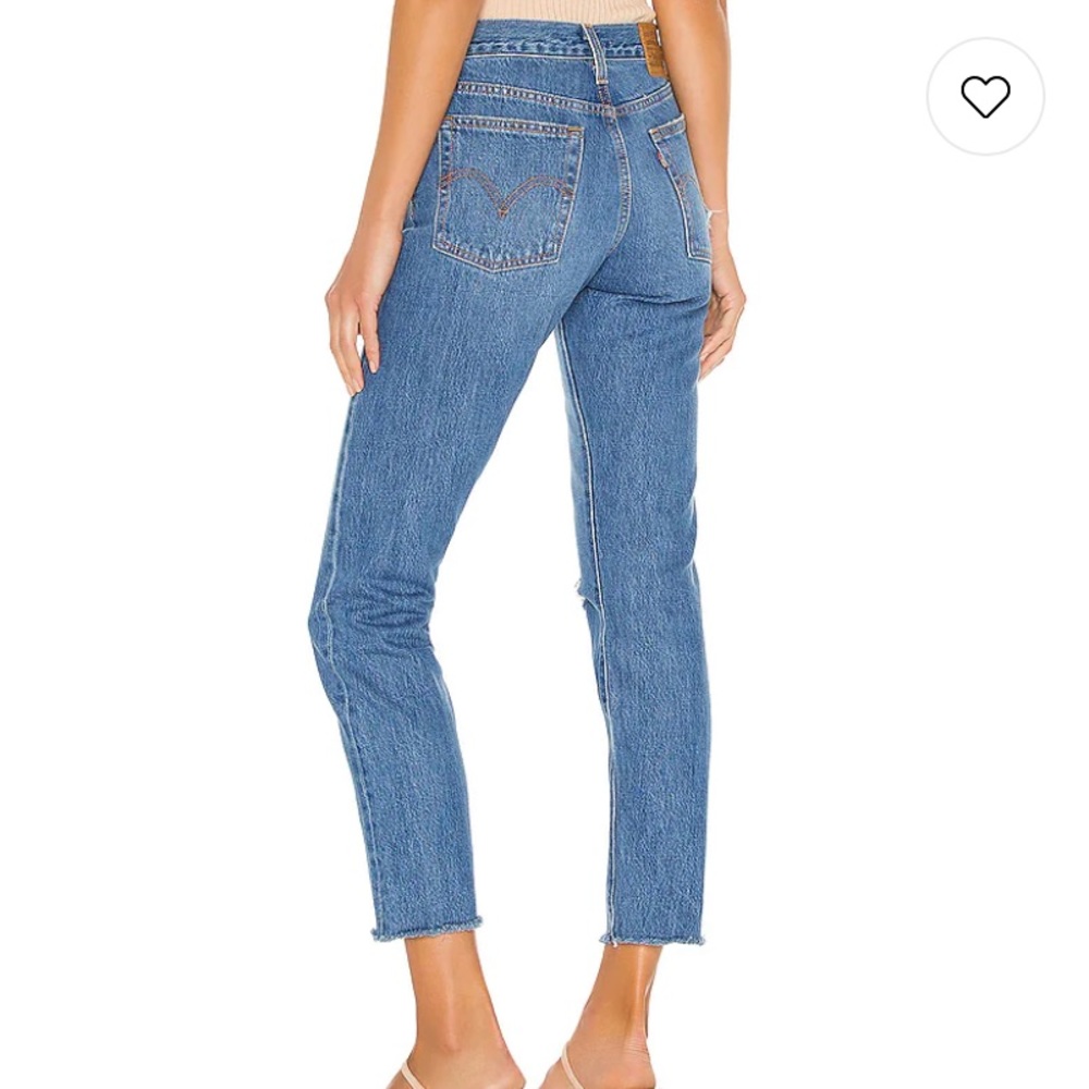 Levi’s wedgie fit ankle high rise jeans . Size 28